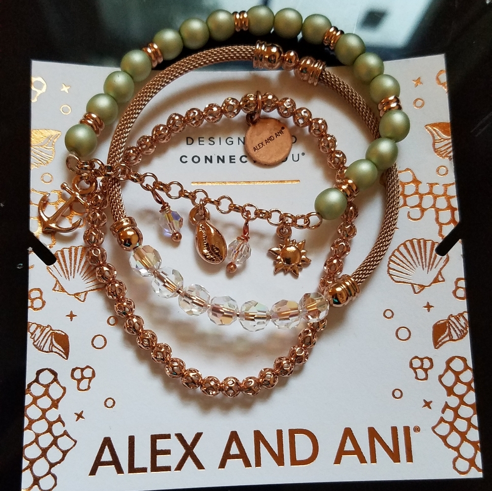 Alex & Ani Bracelet set